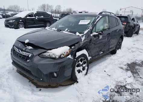 2023 Subaru Crosstrek Premium from USA, damaged, VIN JF2GTAPC3P8204784